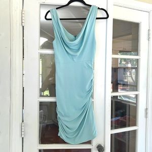 Alice and Olivia ruched side pencil dress